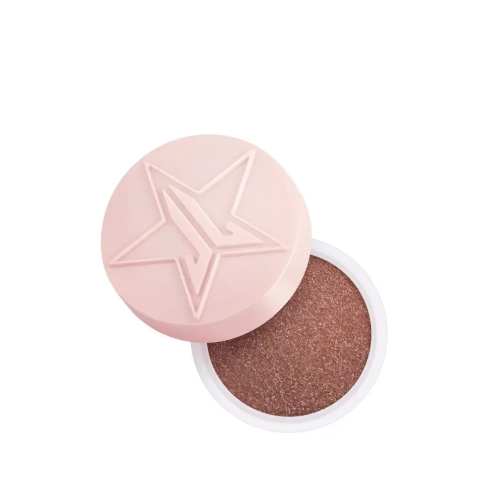 VOYEUIRSM New in Box Jeffree Star Eye Gloss Light Brown silver pink gold